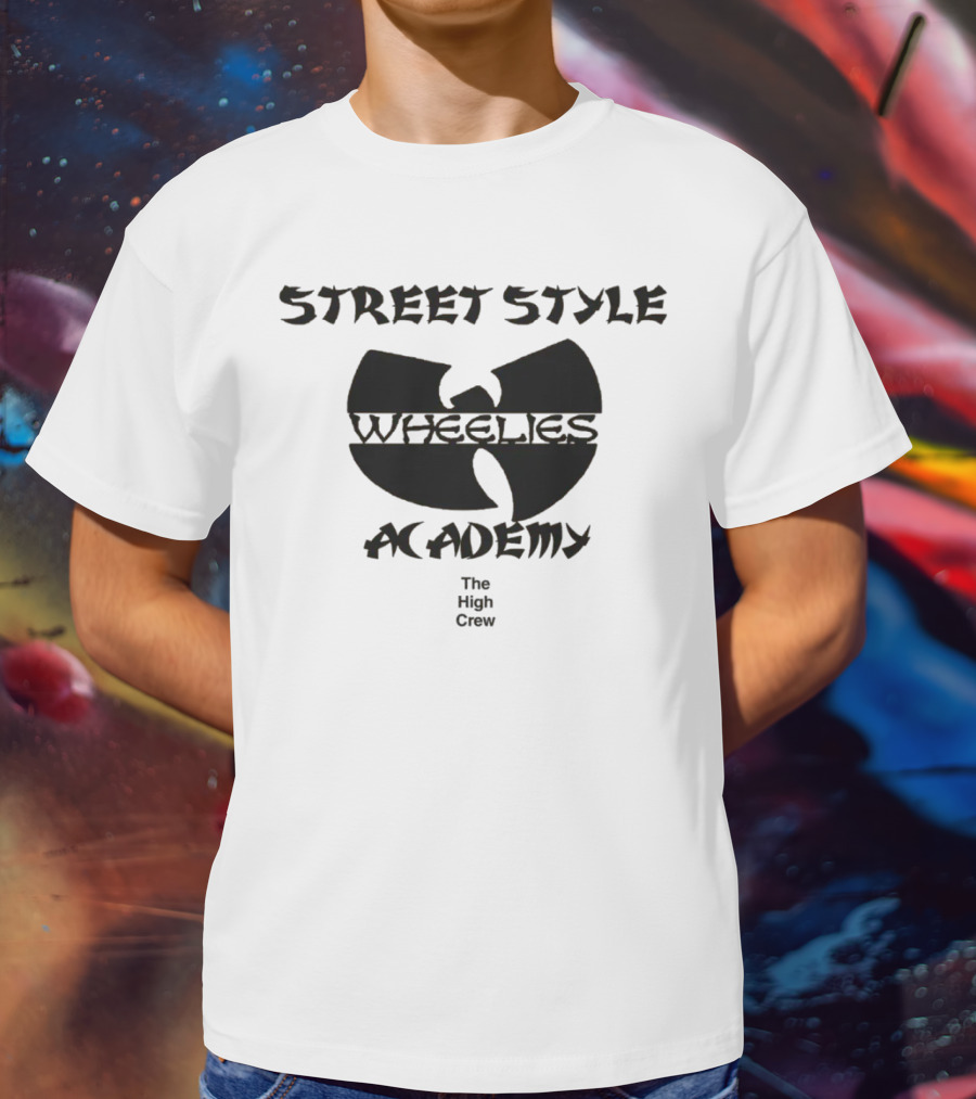 Street Style Wheelies Academy The High Crew T-Shirt
