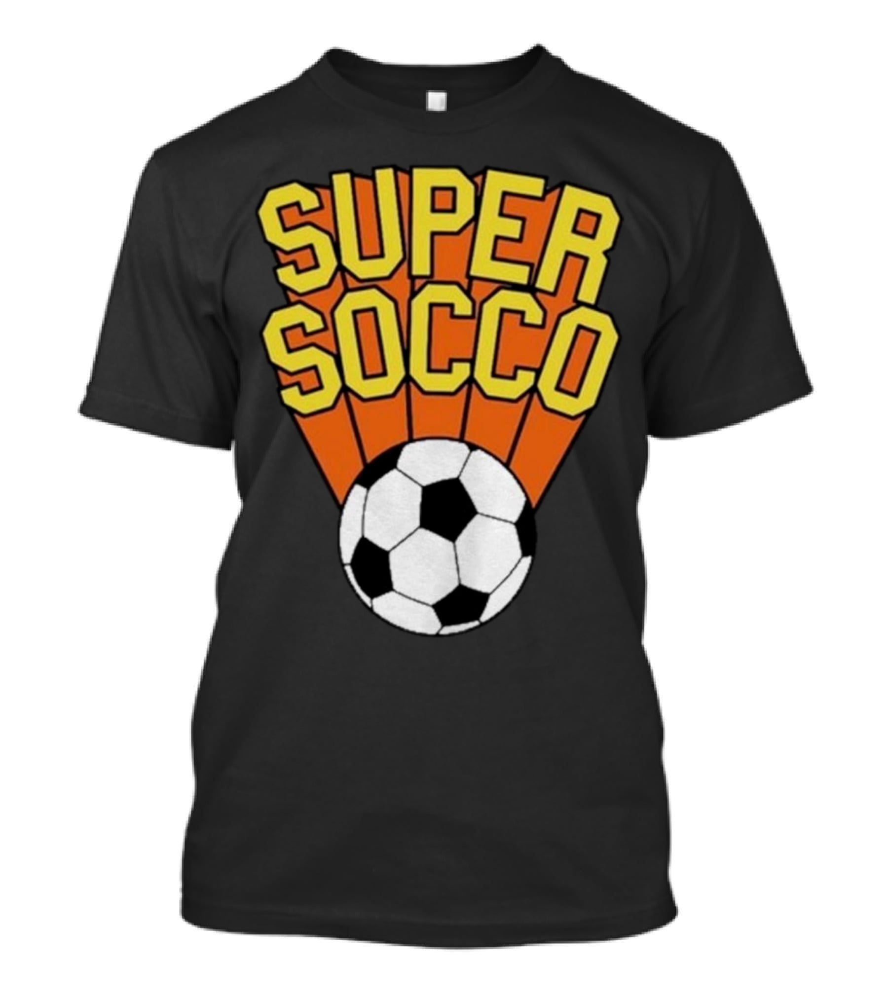 Super Socco Soccer Ball Burst T-Shirt