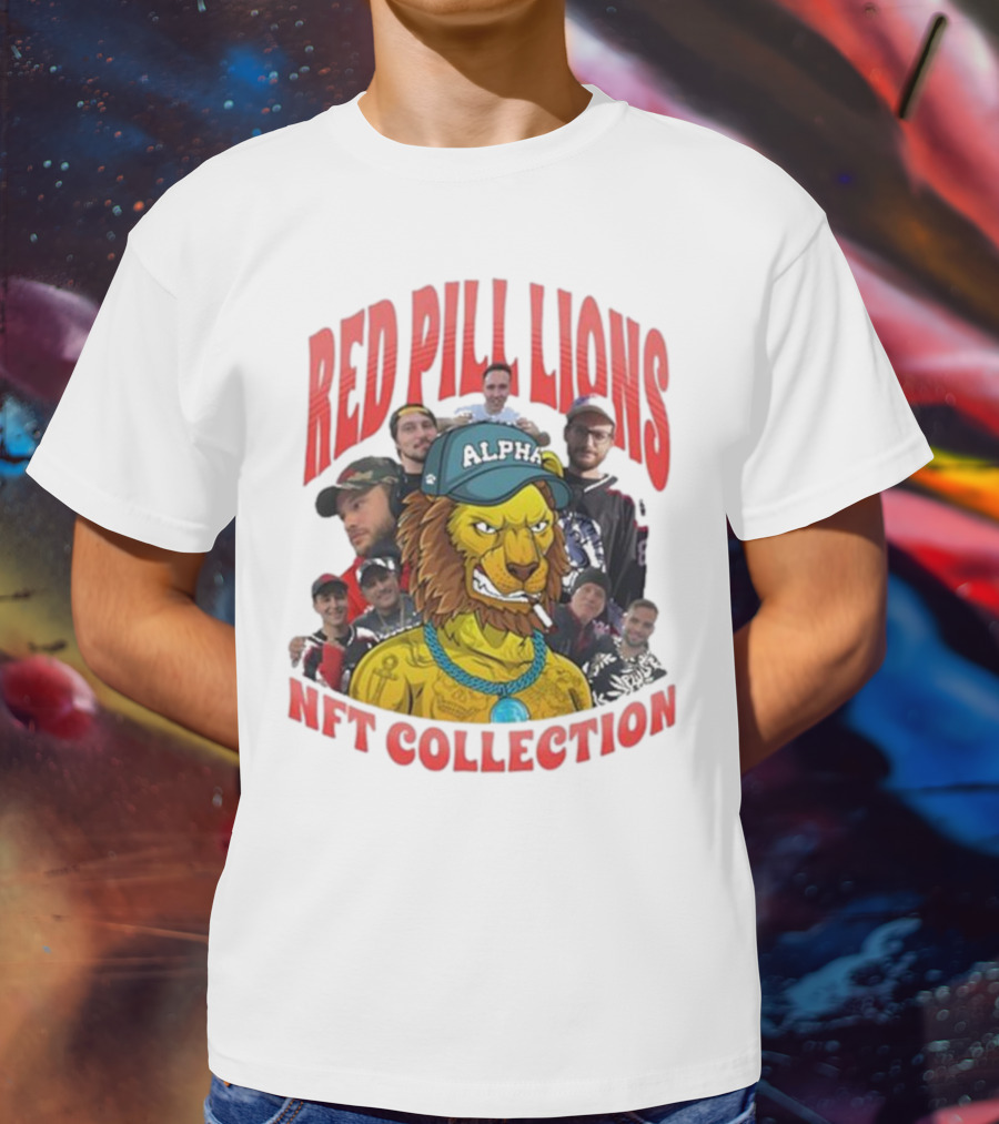 Red Pill Lions NFT Collection Alpha T-Shirt