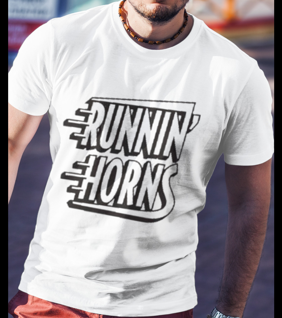 Texas Longhorns Runnin' Horns T-Shirt