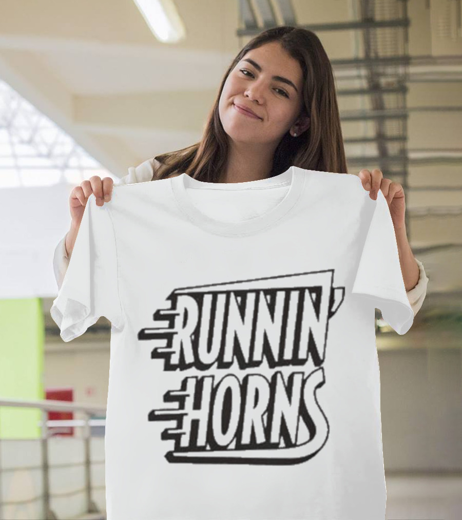 Texas Longhorns Runnin' Horns T-Shirt