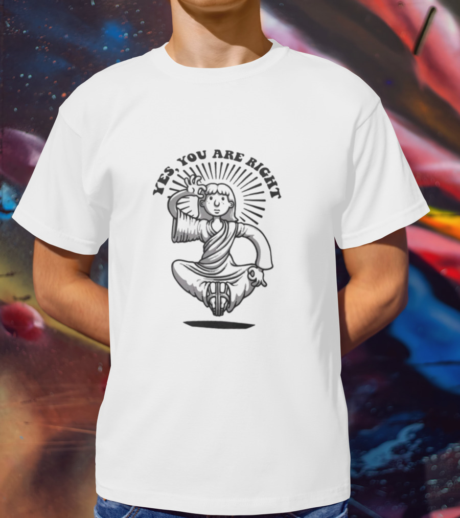Swami Mummy Happiness Dancing Figure T-Shirt