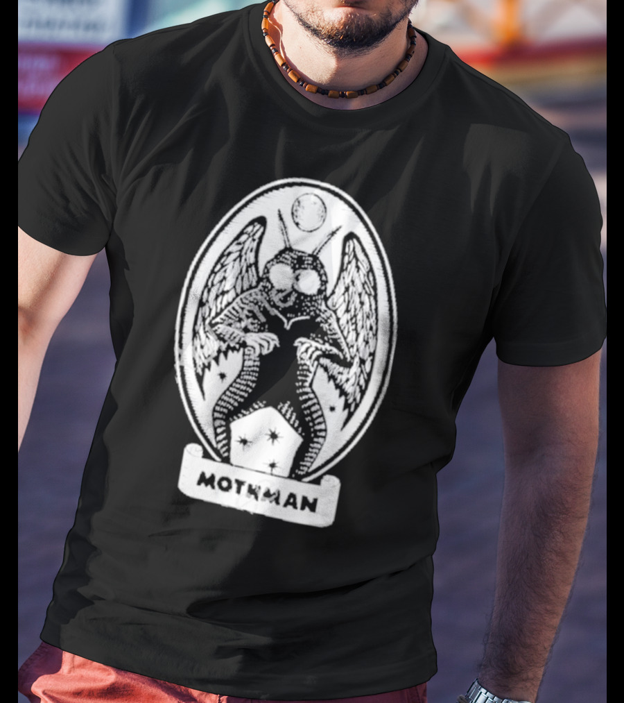 Emery Mothman Celestial Frame T-Shirt