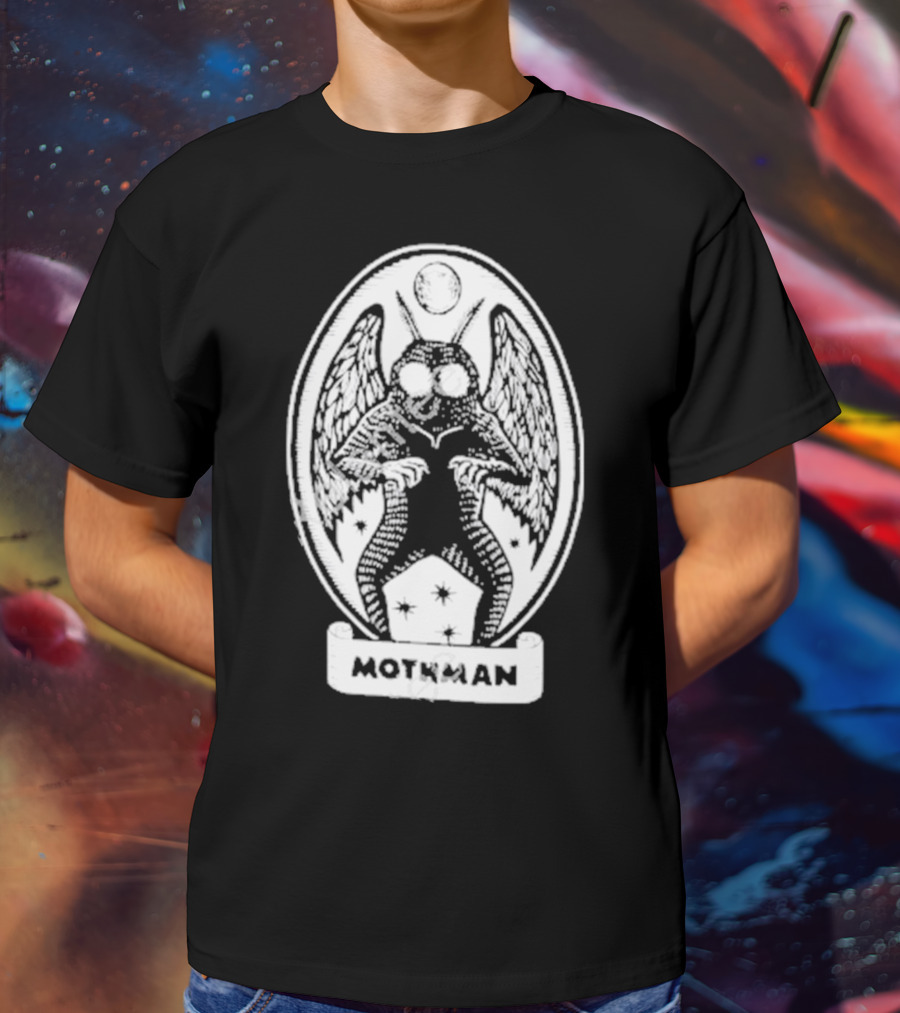 Emery Mothman Celestial Frame T-Shirt