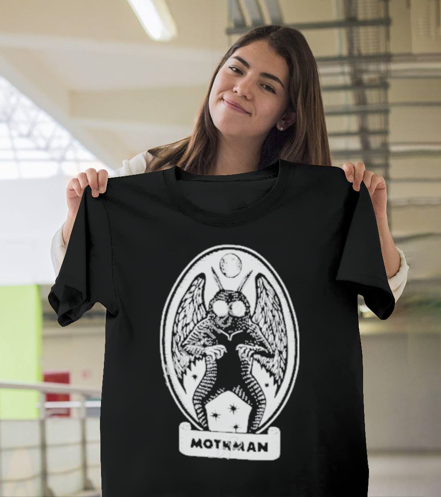 Emery Mothman Celestial Frame T-Shirt