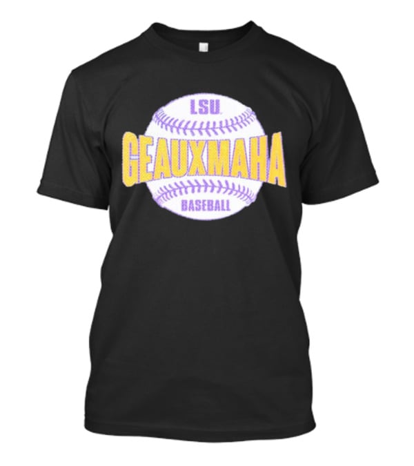 LSU Tigers GEAUXMAHA Baseball T-Shirt