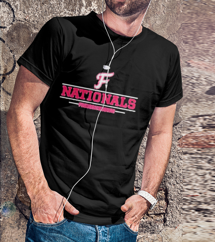 Nationals Fredericksburg F Logo T-Shirt