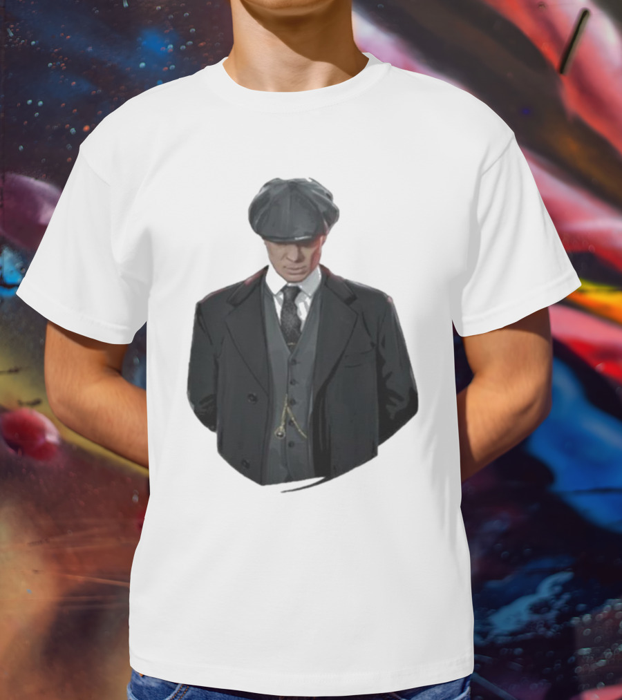 Peaky Blinders Thomas Shelby Suit And Cap Iconic T-Shirt