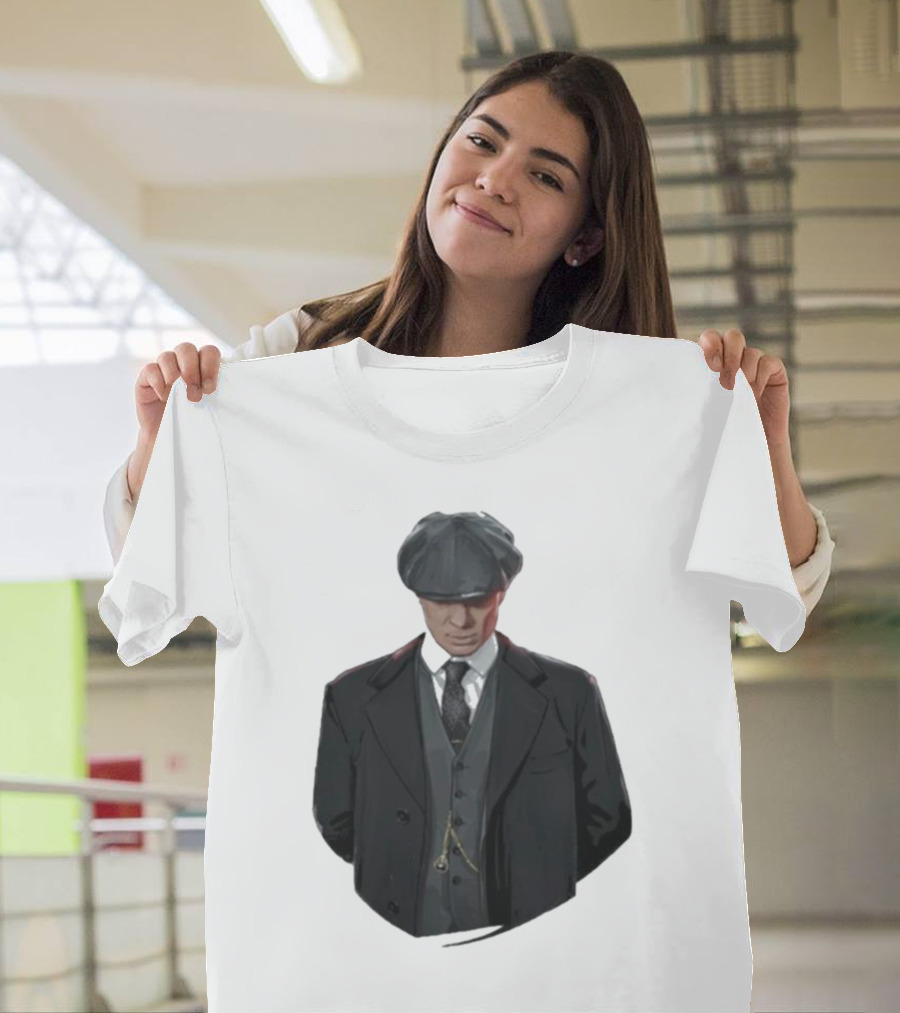 Peaky Blinders Thomas Shelby Suit And Cap Iconic T-Shirt