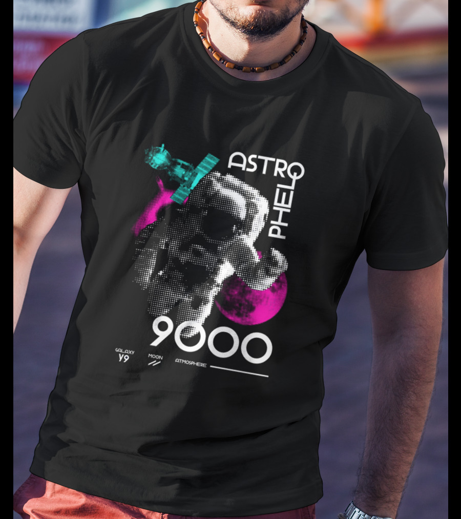 Astrophel 9000 Galaxy V9 Moon Atmosphere T-Shirt