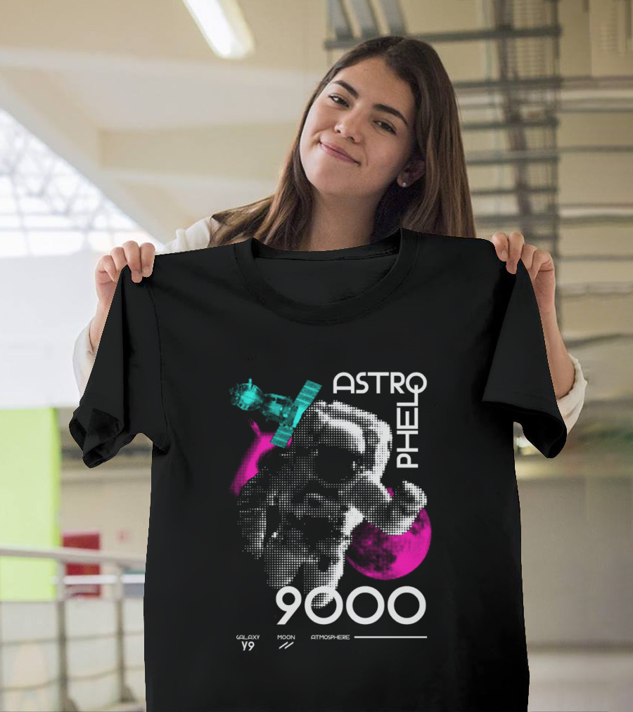 Astrophel 9000 Galaxy V9 Moon Atmosphere T-Shirt
