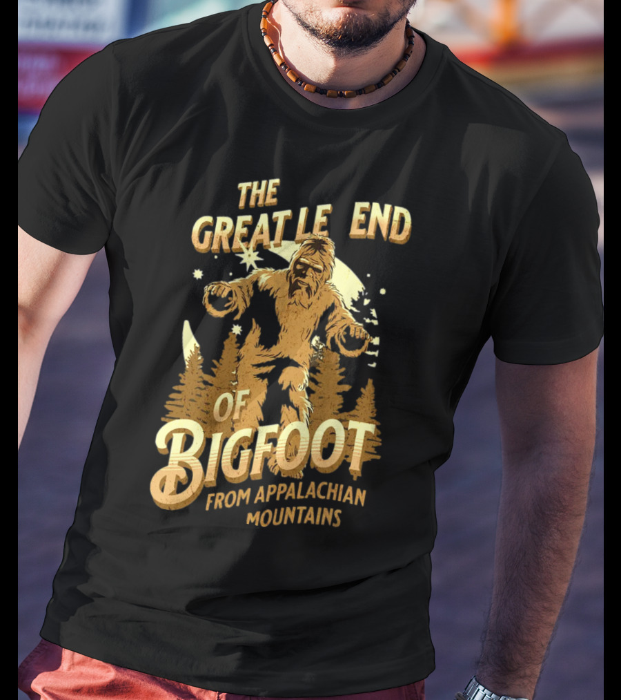 The Great Legend Of Bigfoot From Appalachian Mountains T-Shirt