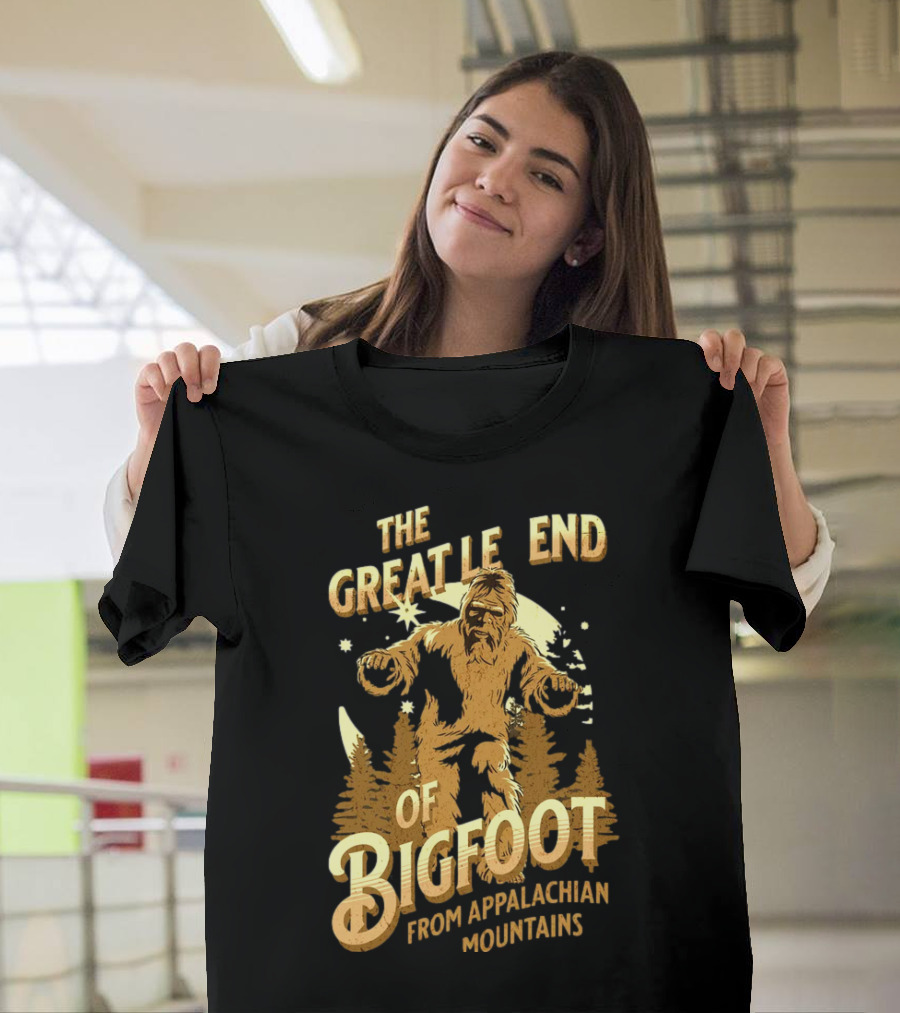 The Great Legend Of Bigfoot From Appalachian Mountains T-Shirt
