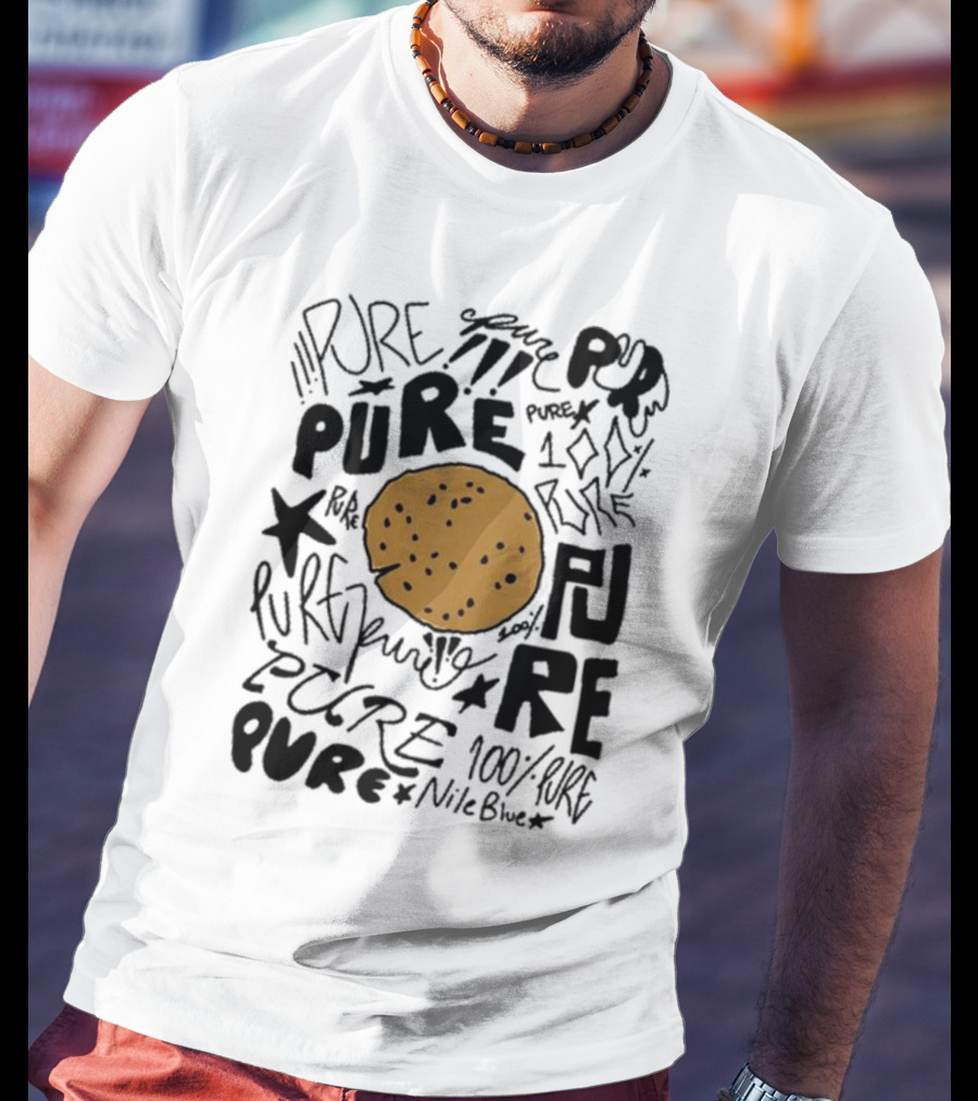 NileBlue Cookie Pure 100% Pure Pure Pure T-Shirt