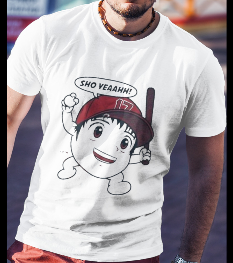 Sho Veahhh 17 Baseball Character Rotowear T-Shirt
