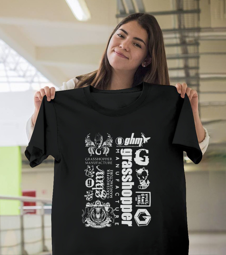 Grasshopper Manufacture GHM Grasshopper Manufacture Grasshopper GHM Uncle Game Jam T-Shirt