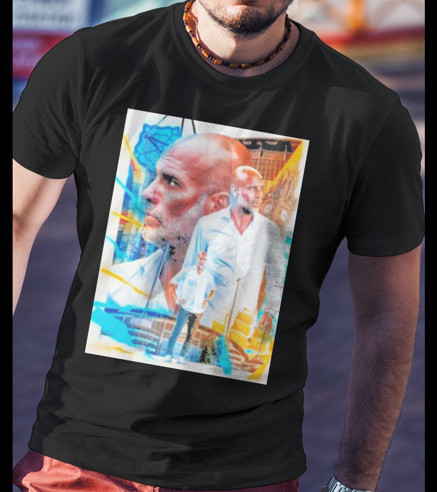 Josep Pep Guardiola New Football Bold Artful Portrait With Vibrant Urban Backdrop T-Shirt
