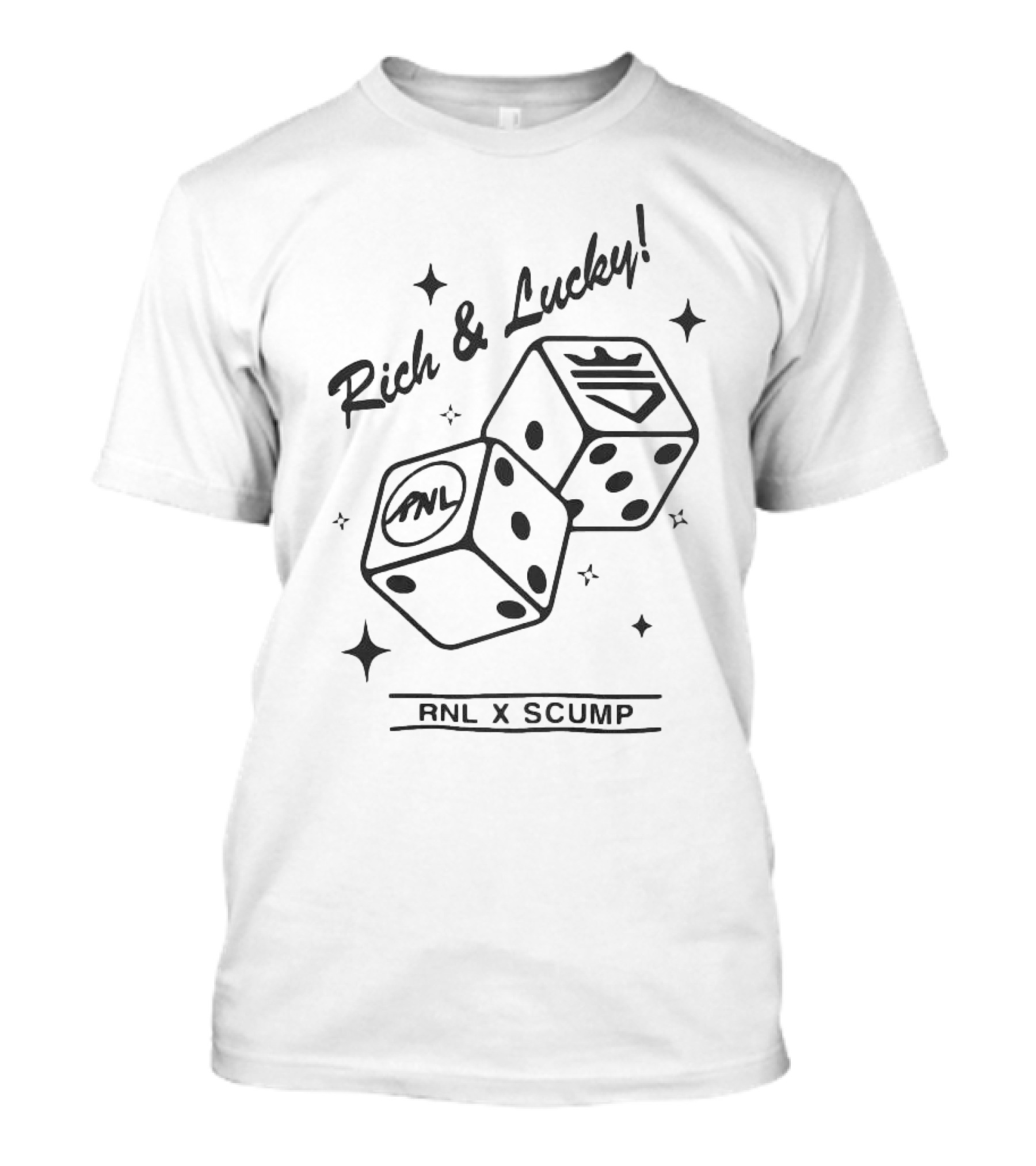 Rich And Lucky Rnl X Scump Dice T-Shirt