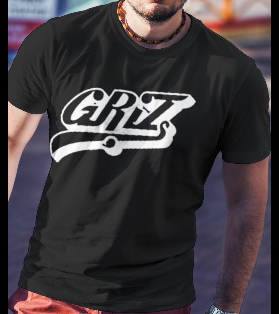 GRIZ Swoop Classic Styled Text T-Shirt