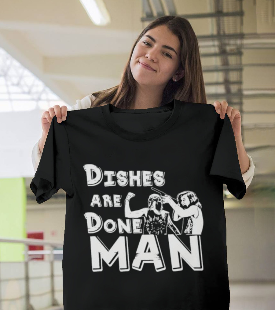 Dishes Are Done Man Movie Scene Retro 80s Comedy Classic T-Shirt