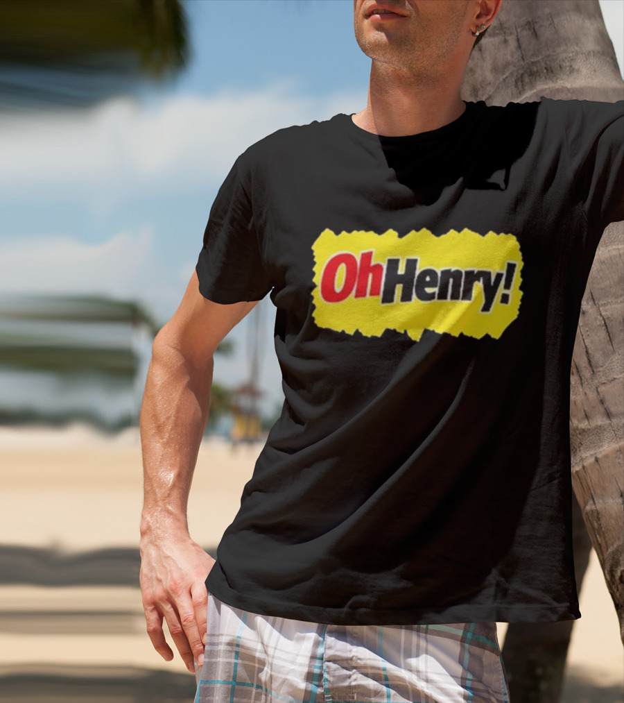 Oh Henry Candy Bar Yellow Wrapper T-Shirt