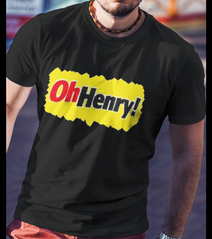 Oh Henry Candy Bar Yellow Wrapper T-Shirt