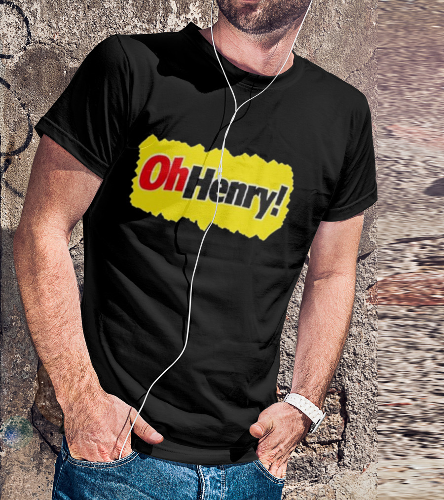 Oh Henry Candy Bar Yellow Wrapper T-Shirt