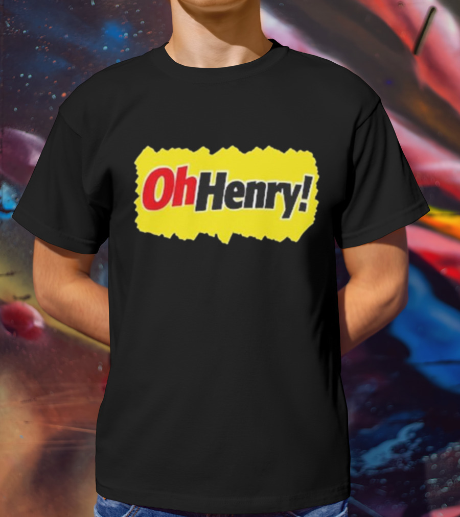 Oh Henry Candy Bar Yellow Wrapper T-Shirt