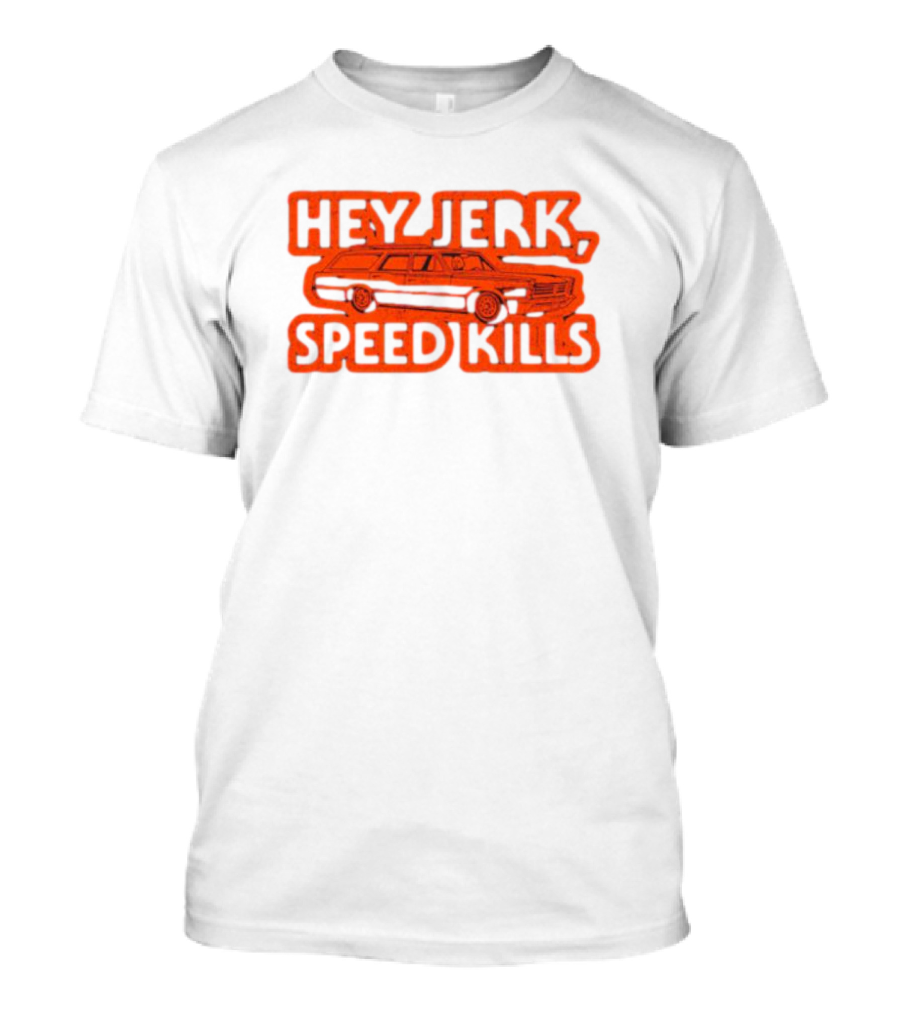 Michael Myers Hey Jerk Speed Kills Station Wagon Scene T-Shirt