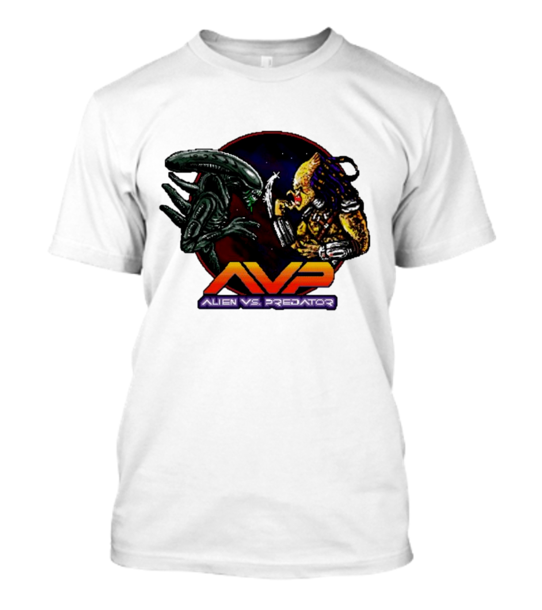 AVP Alien Vs. Predator Video Game Showdown T-Shirt