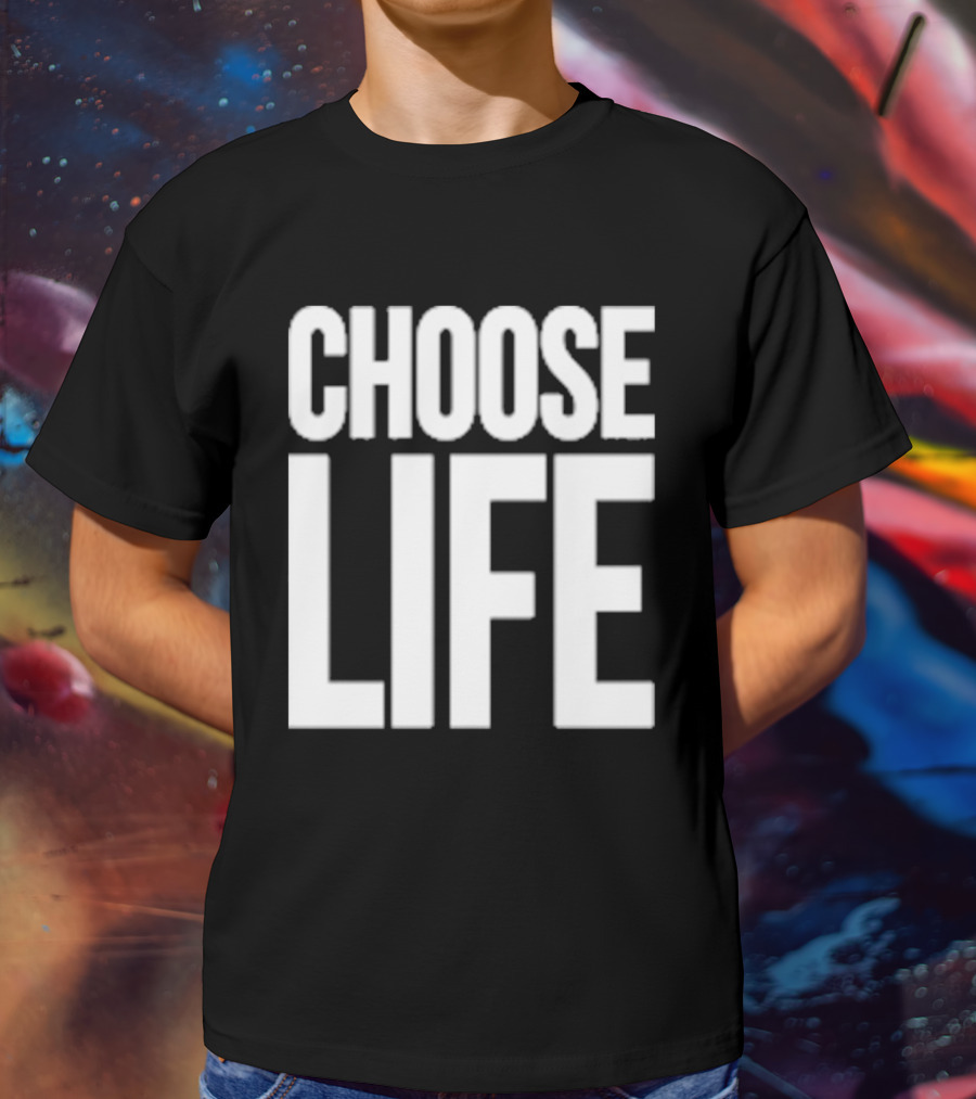 Choose Life Andrew Ridgeley George Michael Wham T-Shirt