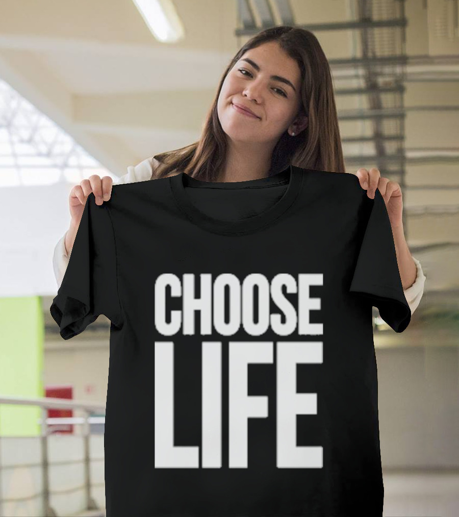 Choose Life Andrew Ridgeley George Michael Wham T-Shirt