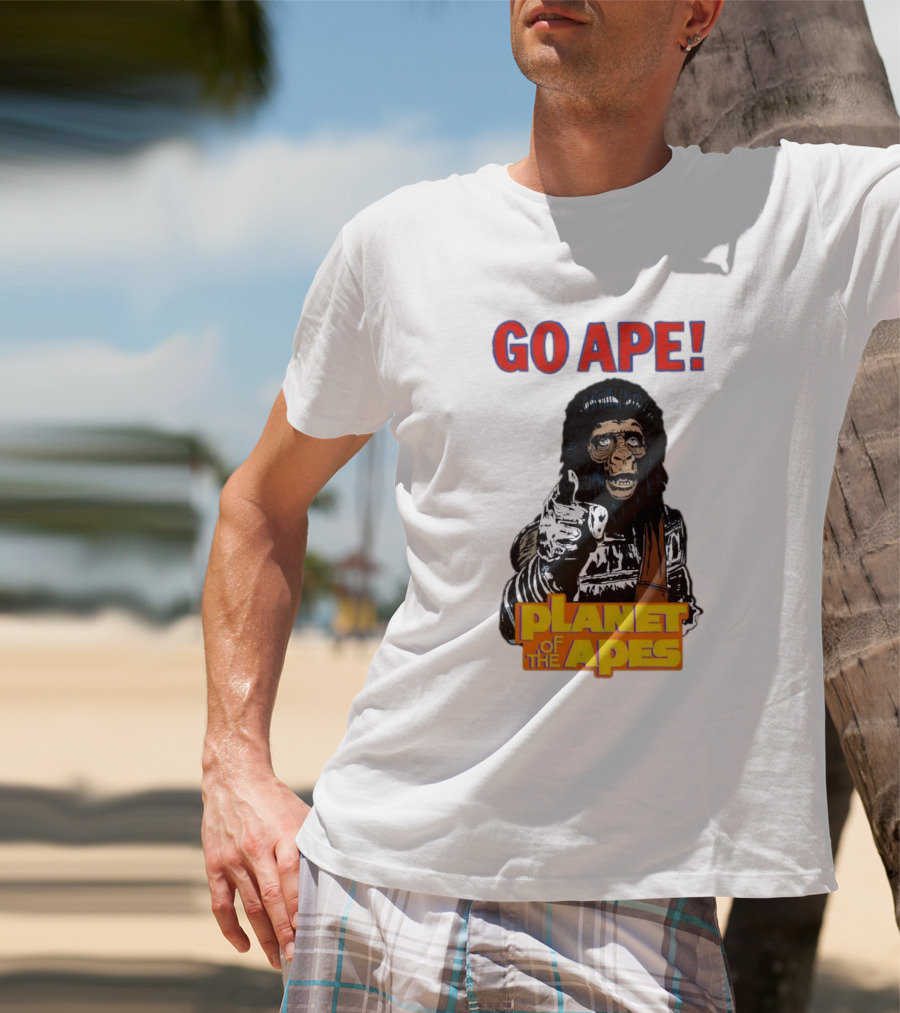 Go Ape Planet Of The Apes Iconic Mashup T-Shirt