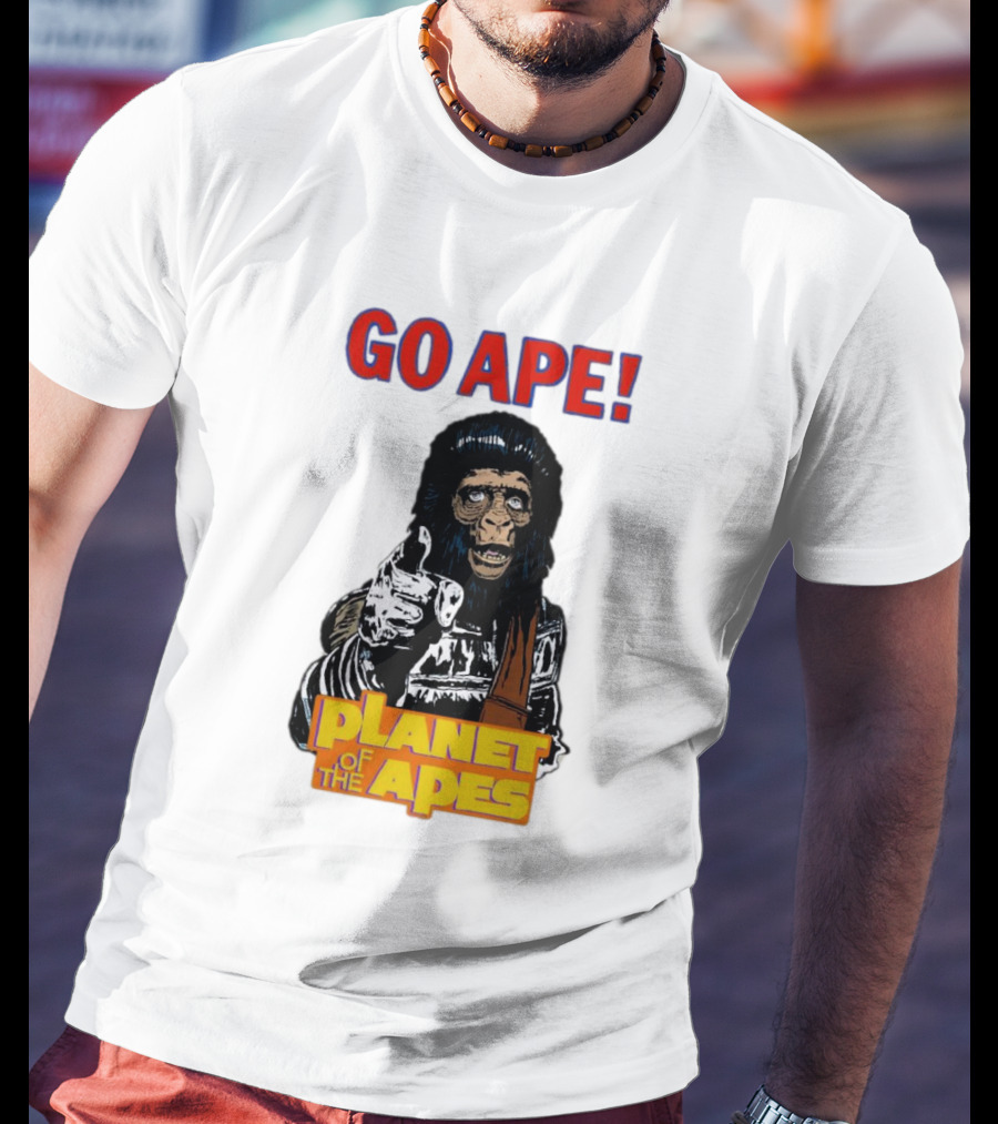Go Ape Planet Of The Apes Iconic Mashup T-Shirt