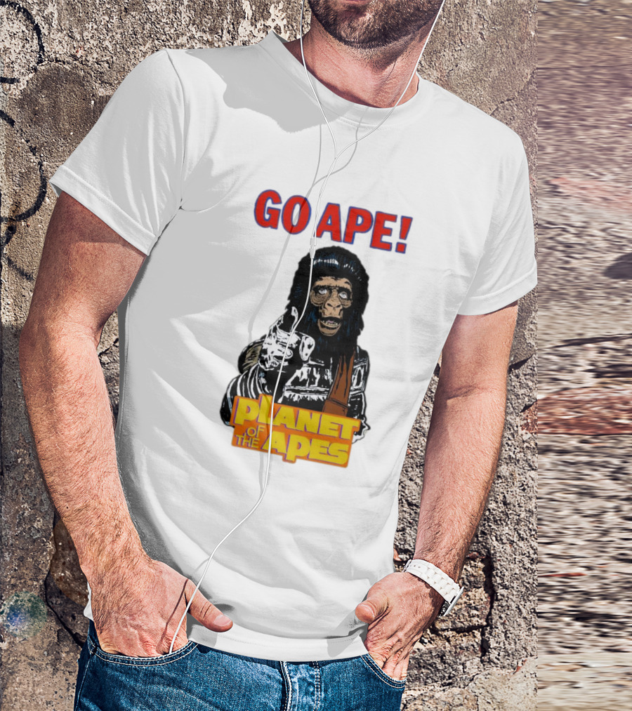 Go Ape Planet Of The Apes Iconic Mashup T-Shirt