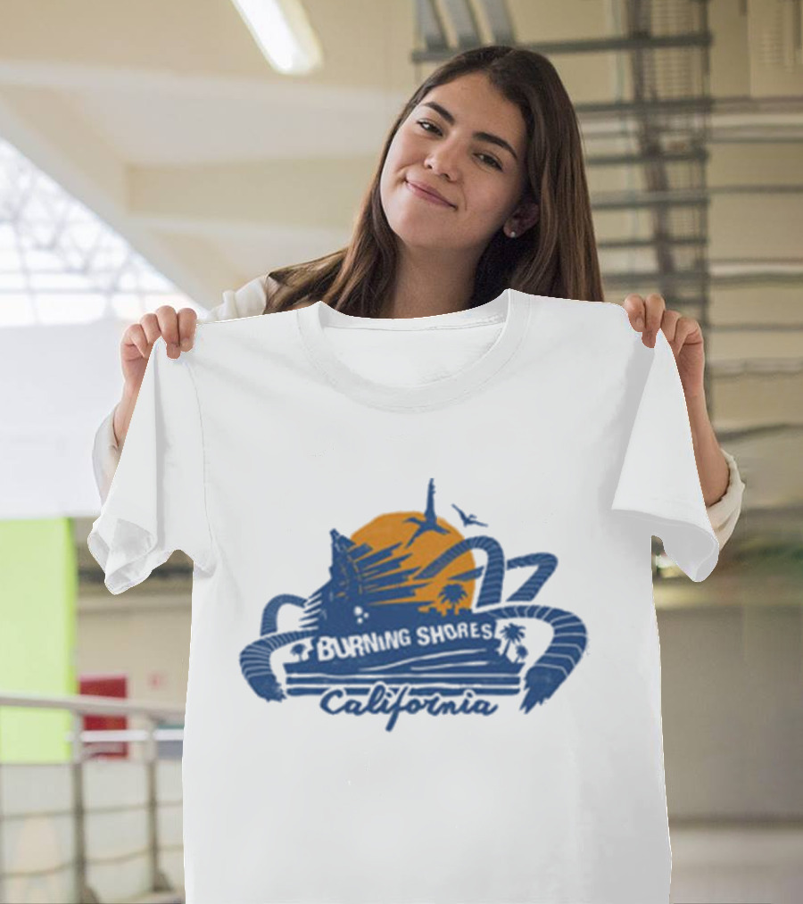 Burning Shores National Park Horizon Forbidden West California T-Shirt