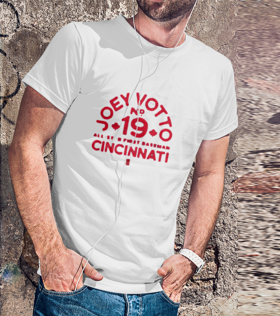 Joey Votto No 19 All Star First Baseman Cincinnati T-Shirt