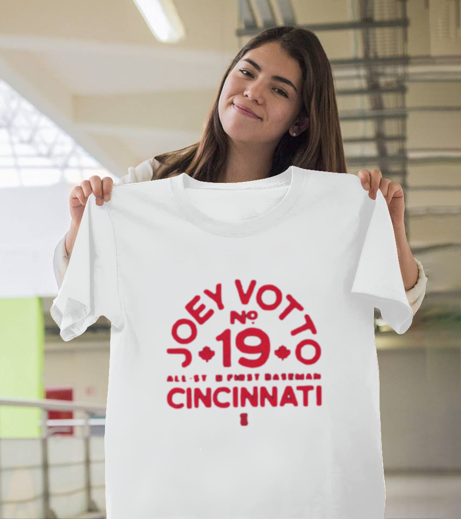 Joey Votto No 19 All Star First Baseman Cincinnati T-Shirt