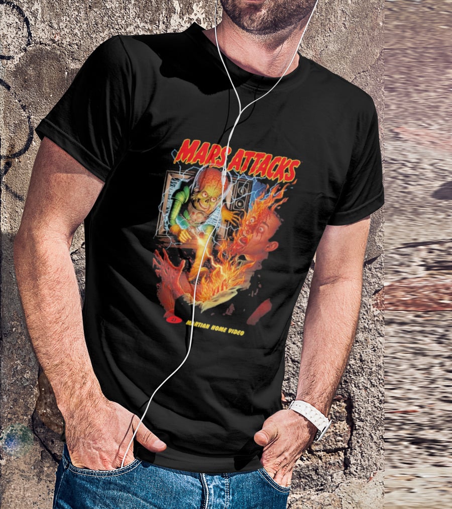 Mars Attacks Martian Home Video 23 T-Shirt