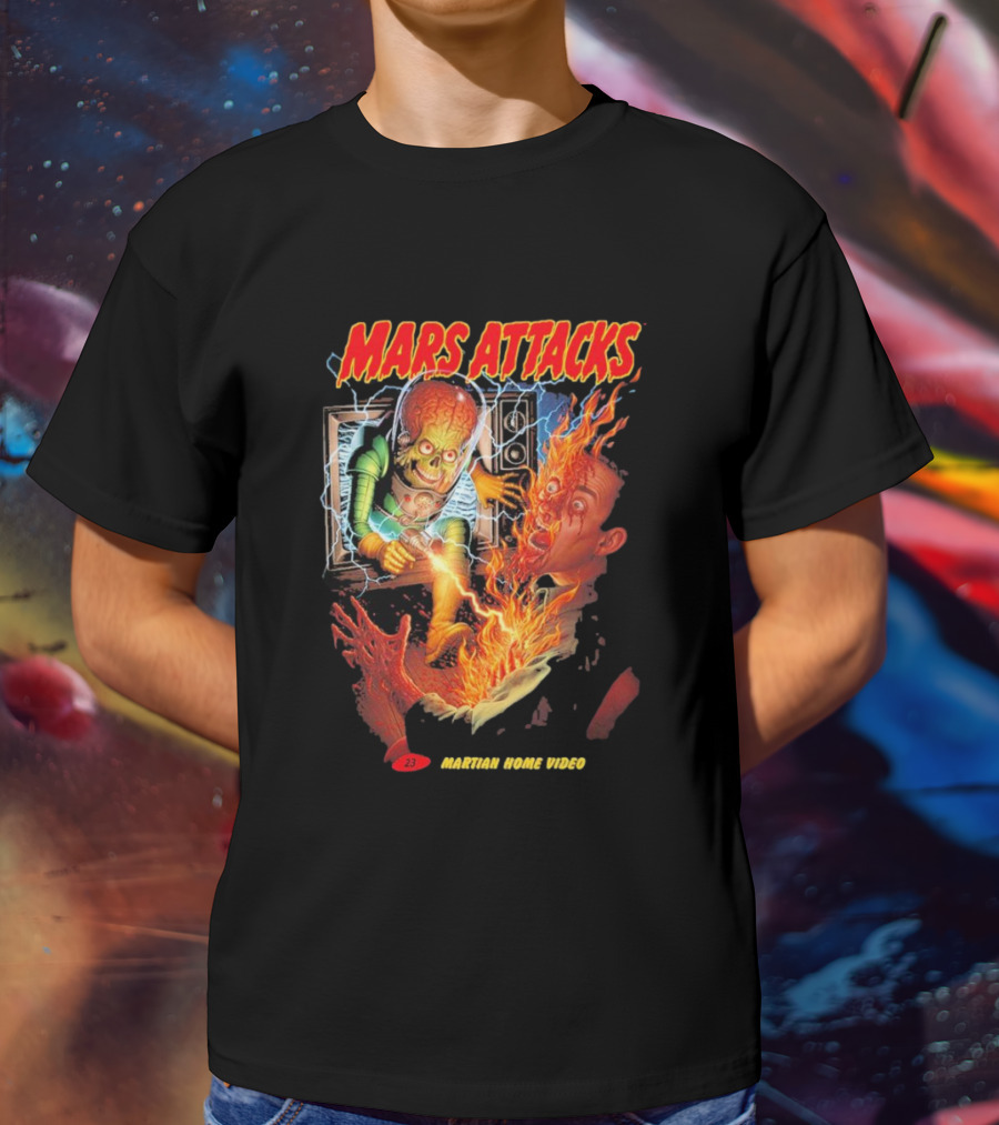 Mars Attacks Martian Home Video 23 T-Shirt