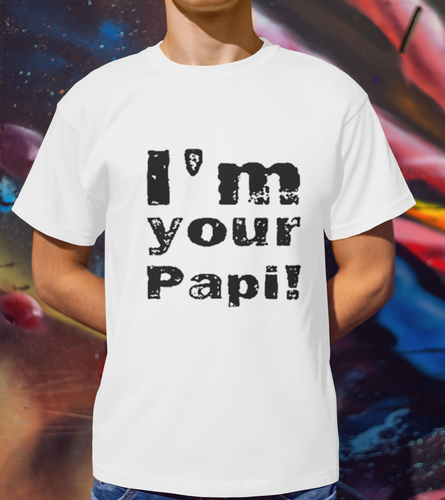 Eddie Guerrero Retro I'm Your Papi Iconic Wrestling Phrase T-Shirt