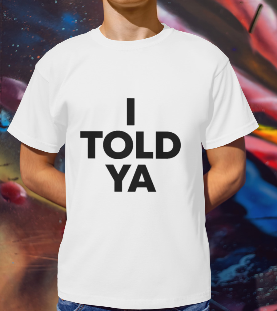 Zendaya Wearing I Told Ya T-Shirt