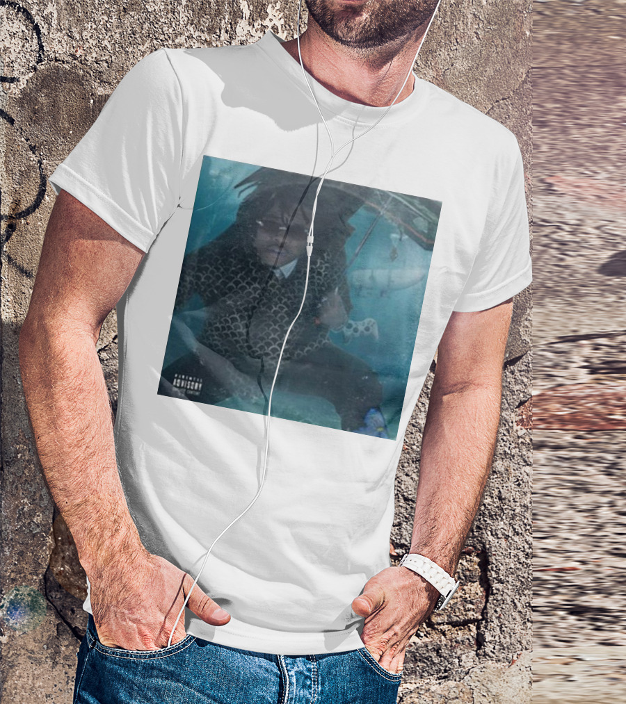 Parental Advisory Gunna Oceangate Album Cover Submarine Underwater T-Shirt