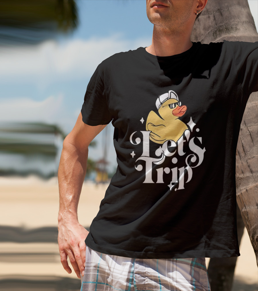 Sturniolo Triplets Let's Trip Duck With Cool Sunglasses T-Shirt
