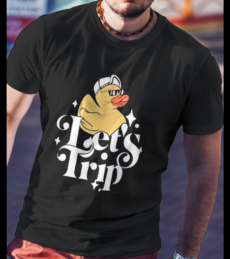 Sturniolo Triplets Let's Trip Duck With Cool Sunglasses T-Shirt