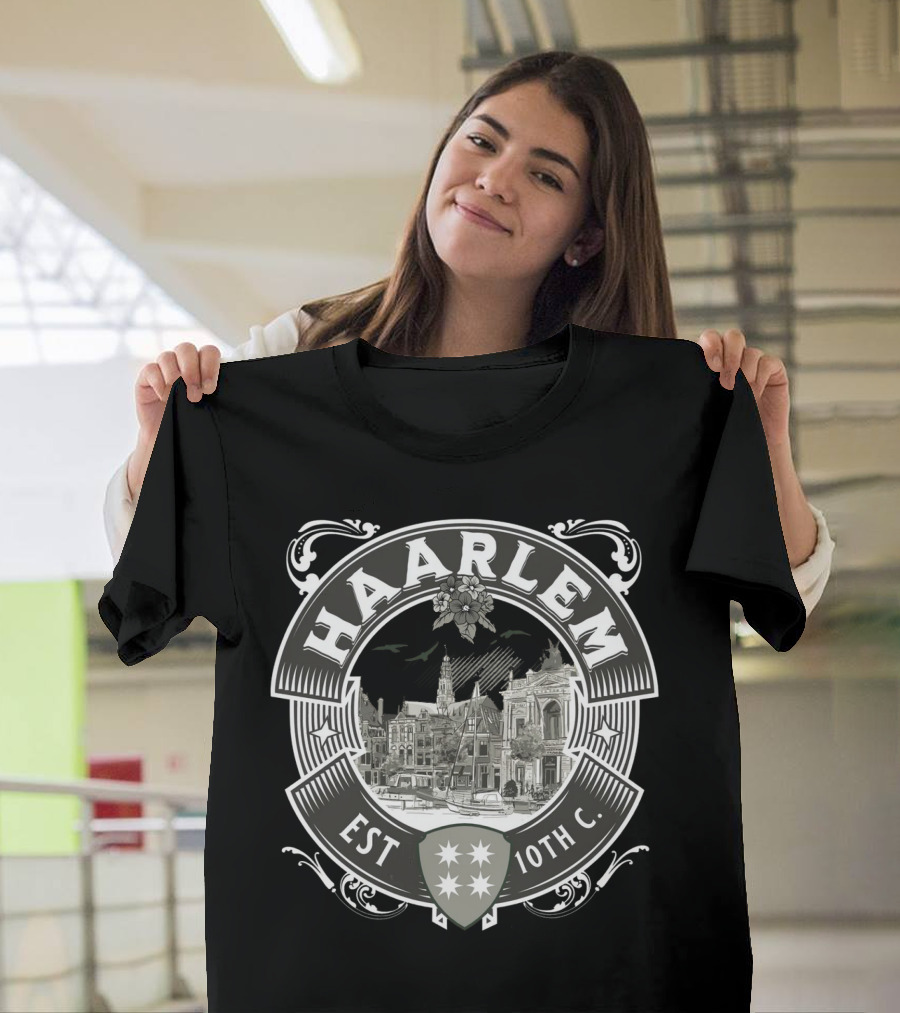 Haarlem Bloemenstad Est 10th C T-Shirt