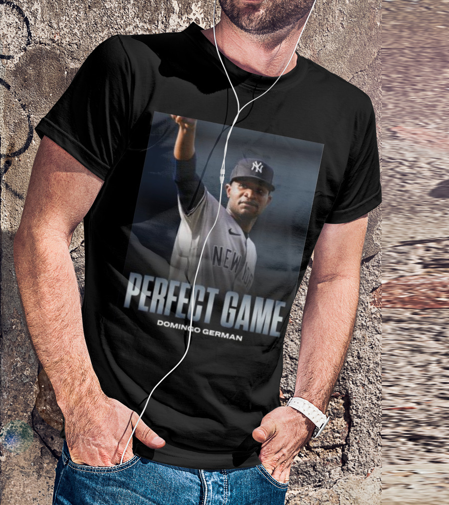 New York Yankees Domingo Germán Perfect Game T-Shirt
