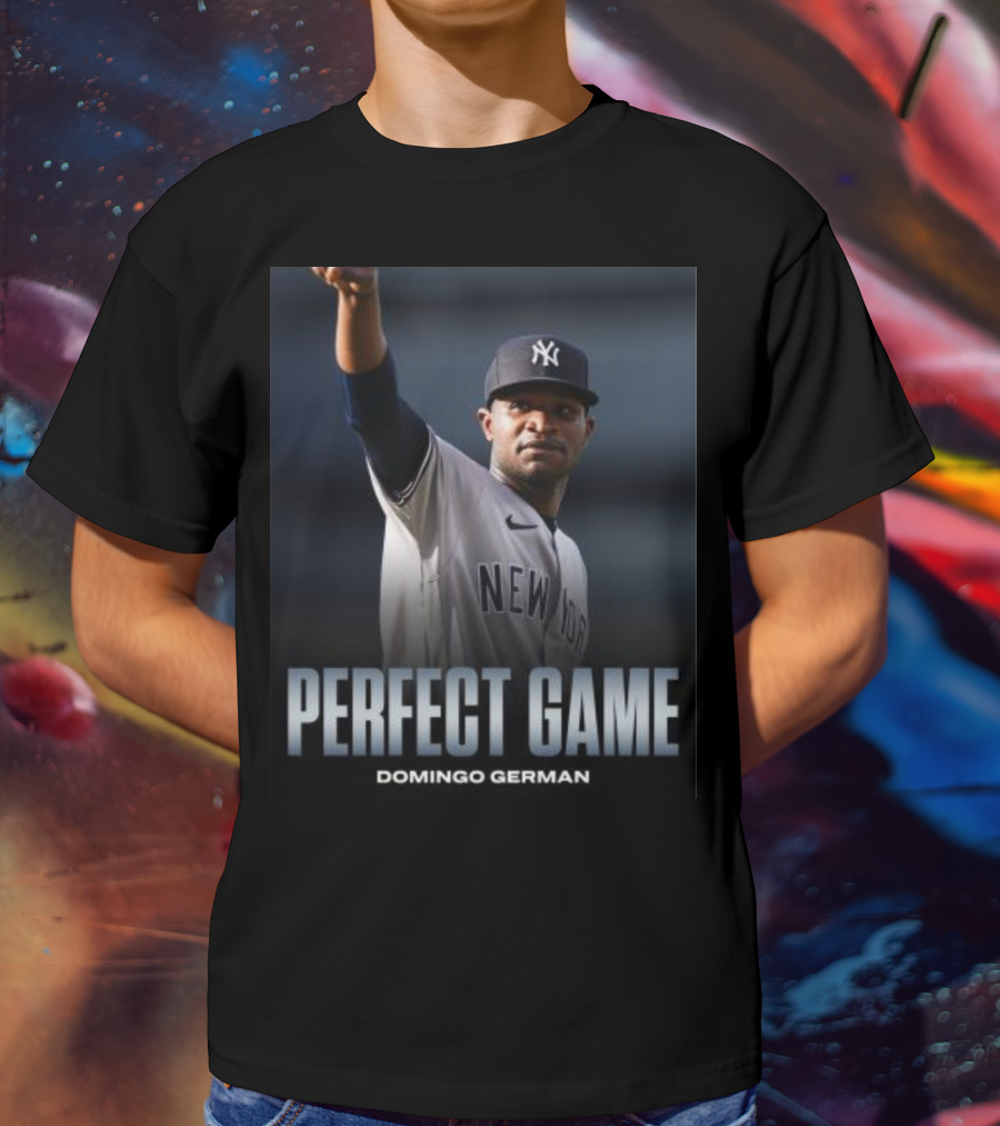 New York Yankees Domingo Germán Perfect Game T-Shirt