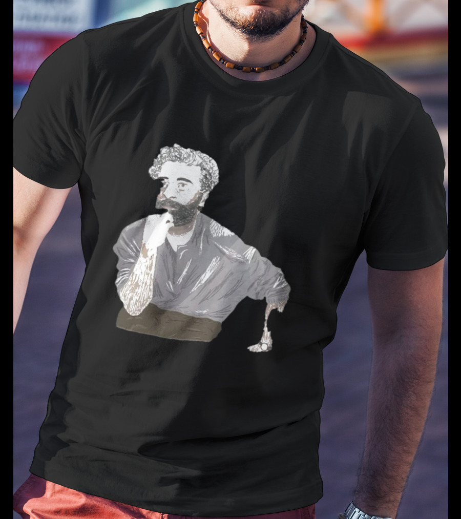 Super Yaki X Courtney LeSueur Oscar Thinking Pose T-Shirt