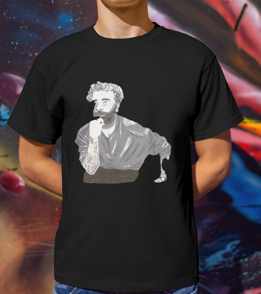 Super Yaki X Courtney LeSueur Oscar Thinking Pose T-Shirt